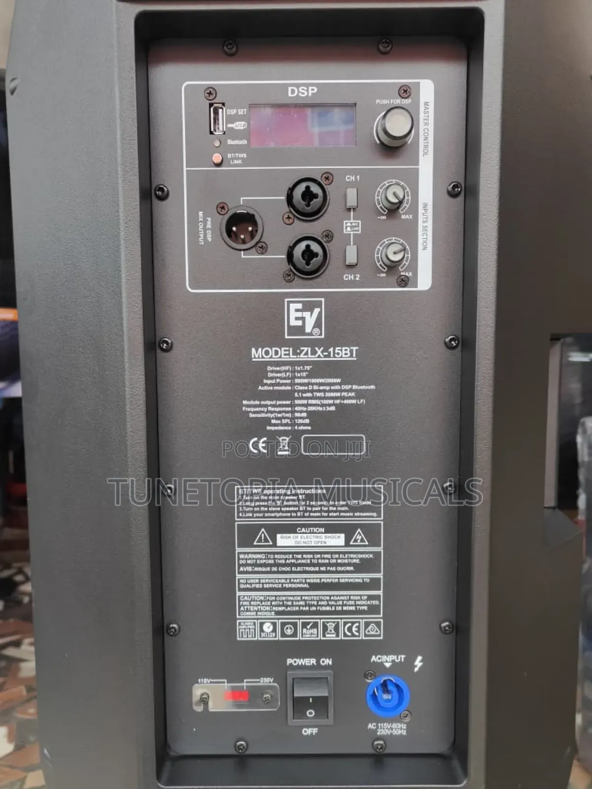 Electro-Voice ZLX-15bt 15inches Powered Loudspeaker