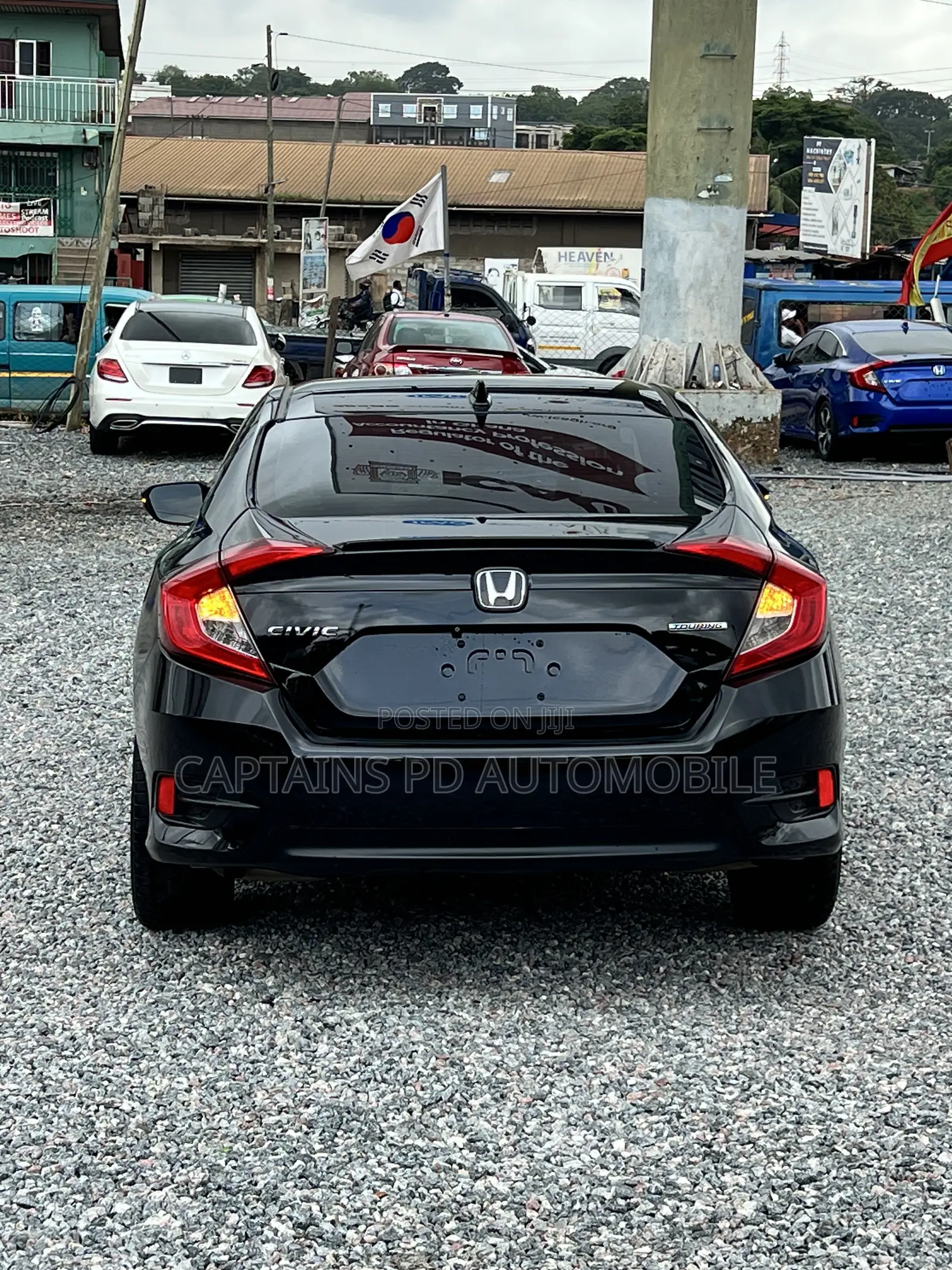 Honda Civic Touring 4dr Sedan (1.5L 4cyl) 2017 Black