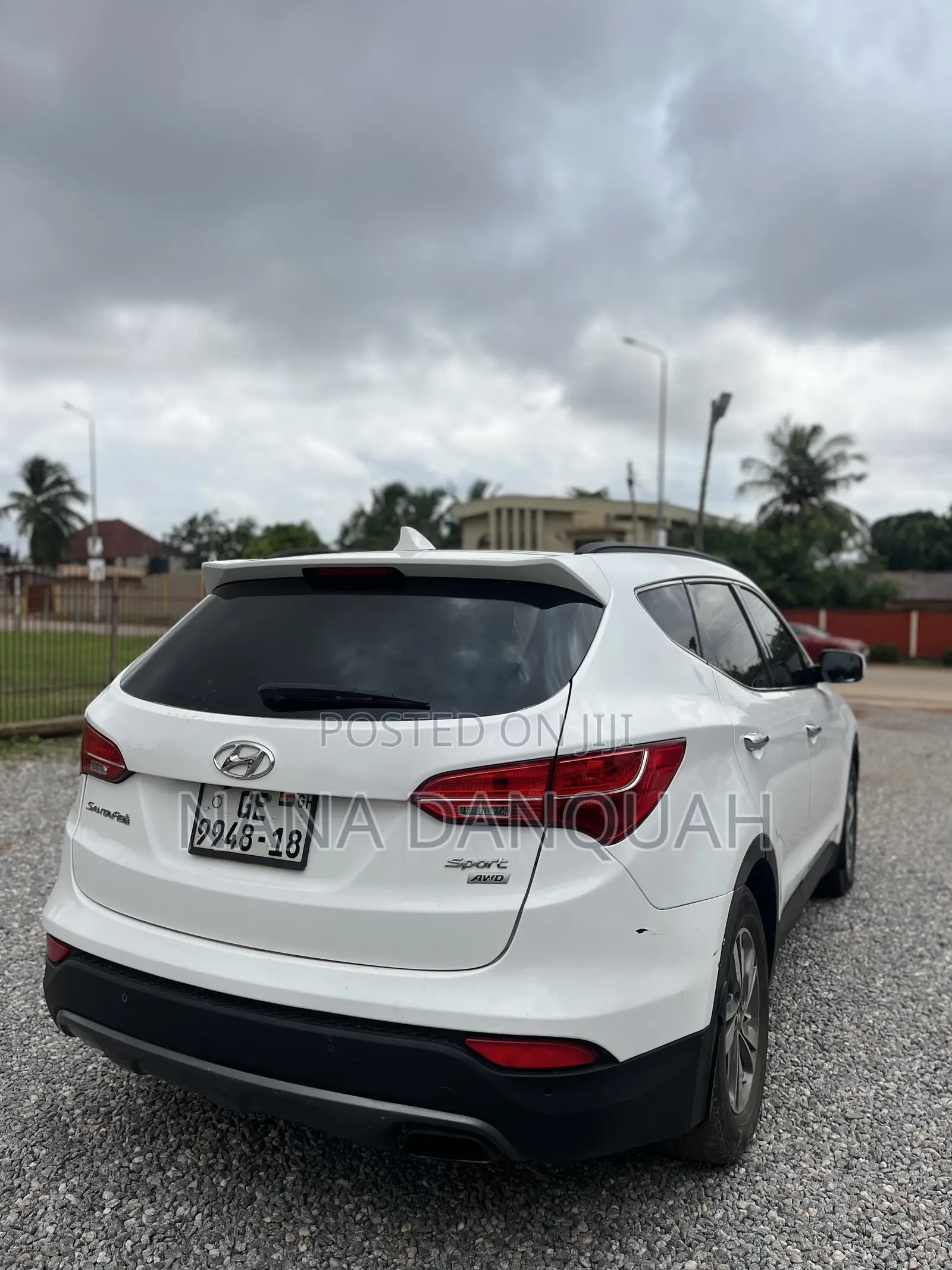 Hyundai Santa Fe 2014 White
