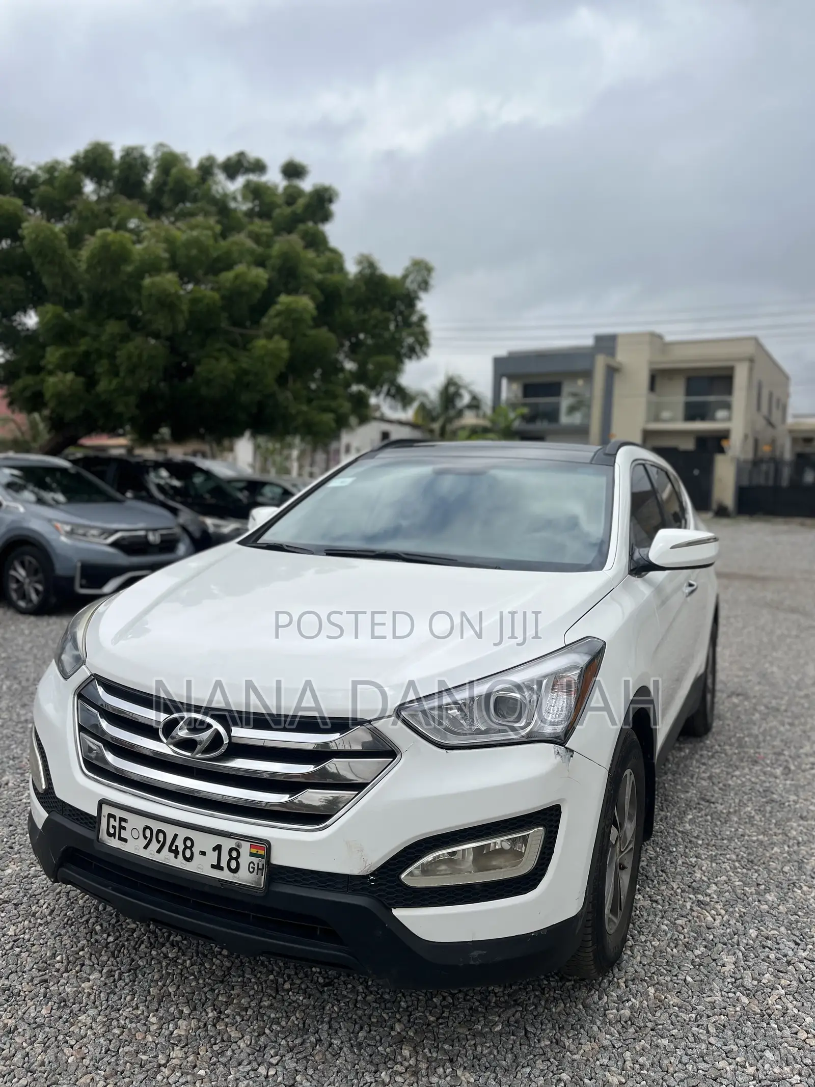 Hyundai Santa Fe 2014 White
