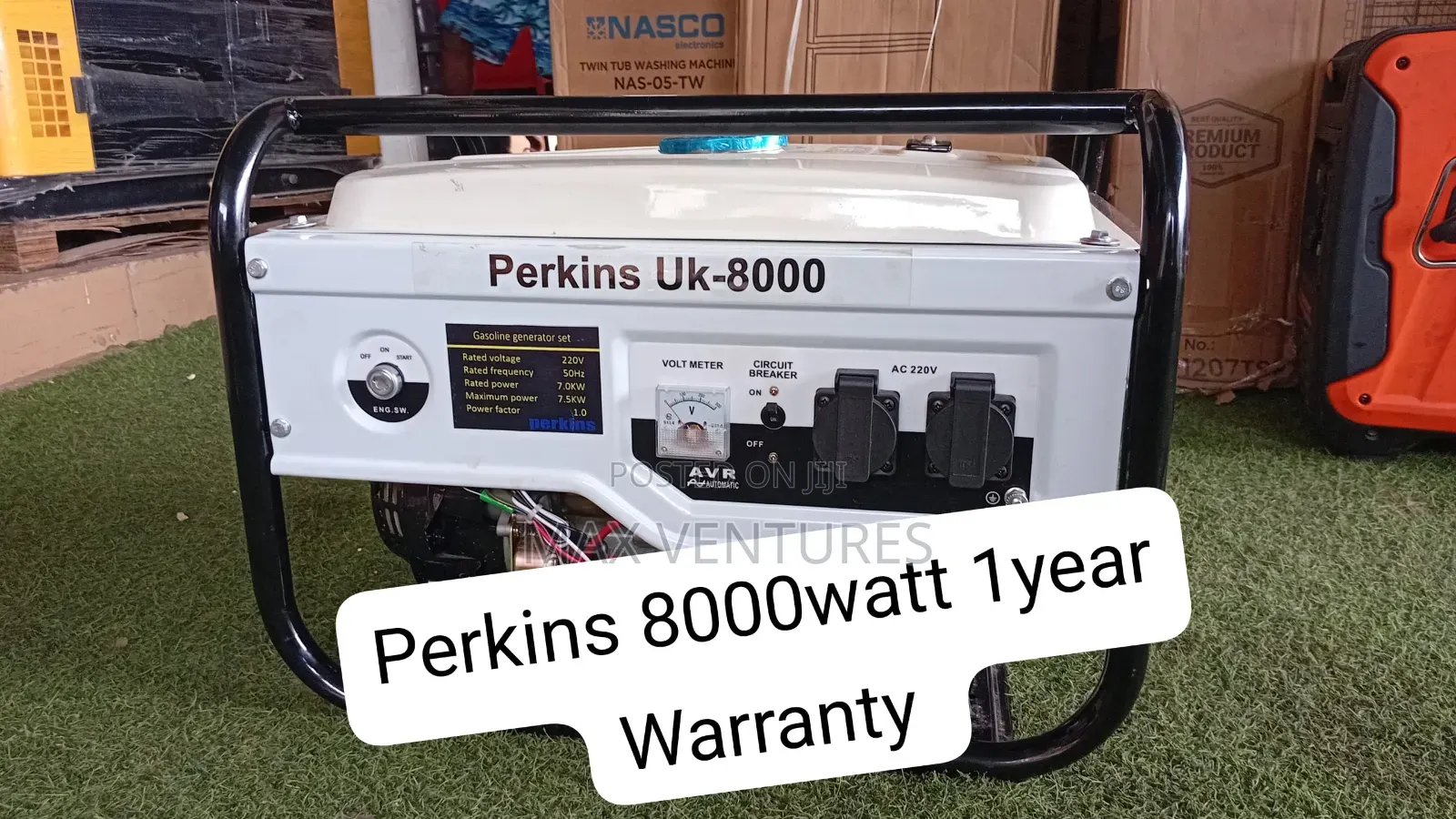 Perkins 7kva Generator 8000 Watts – Durable Efficient 7kva