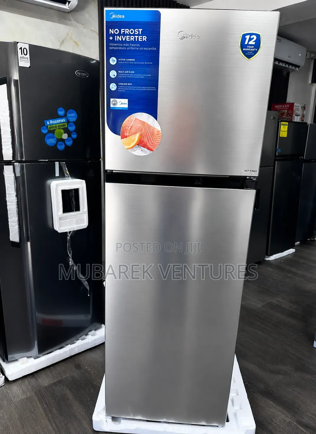 Midea 360 LTRS Frost Free Top Freezer Fridge