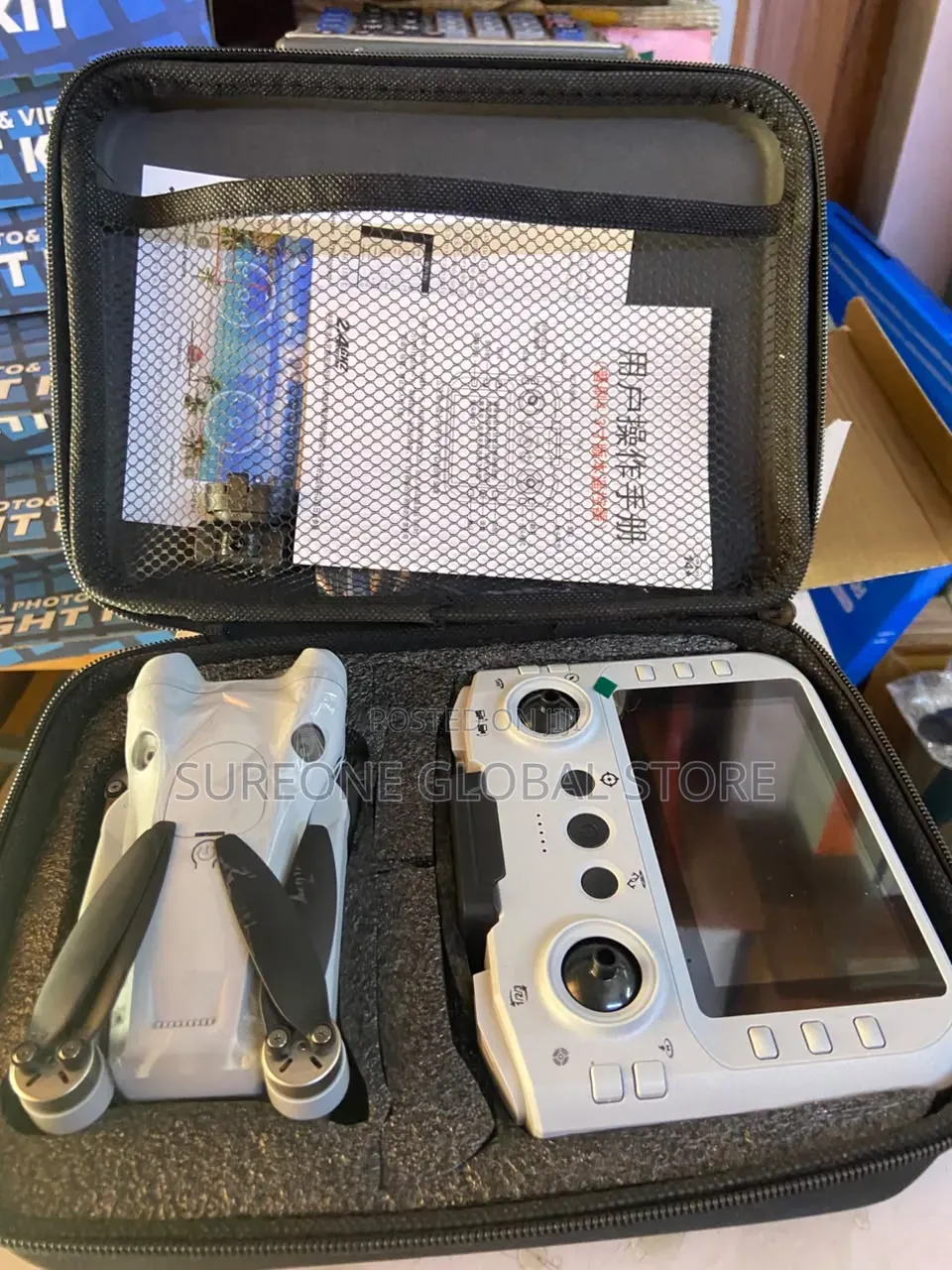 Dual-Camera Drone With Smart Controller