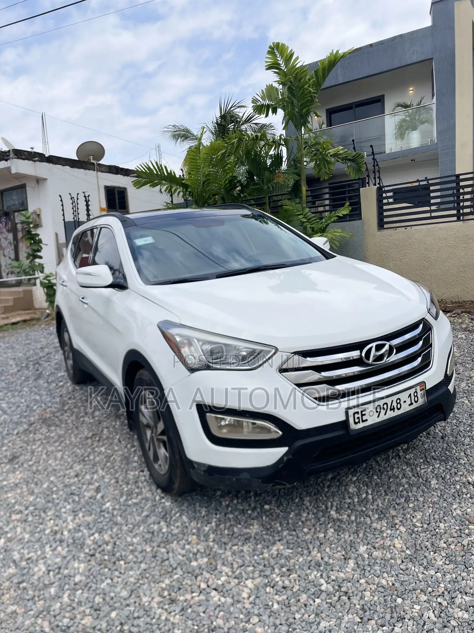 Hyundai Santa Fe 2015 White