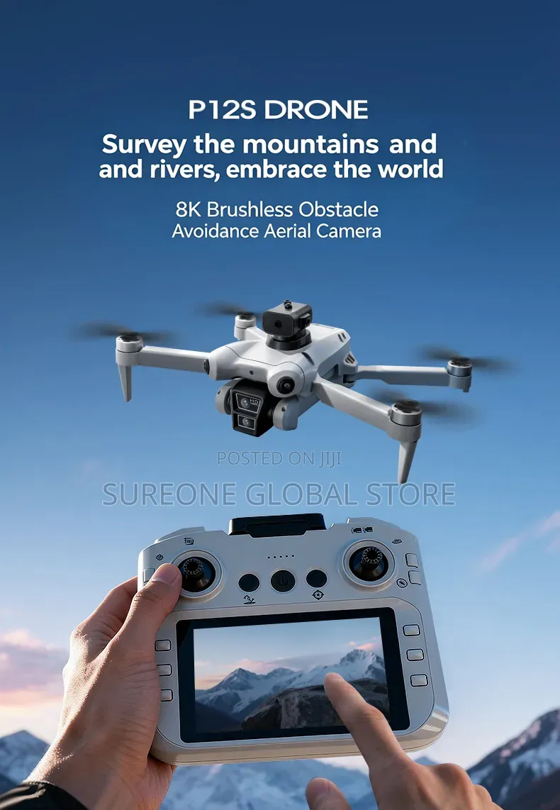 Dual-Camera Drone With Smart Controller