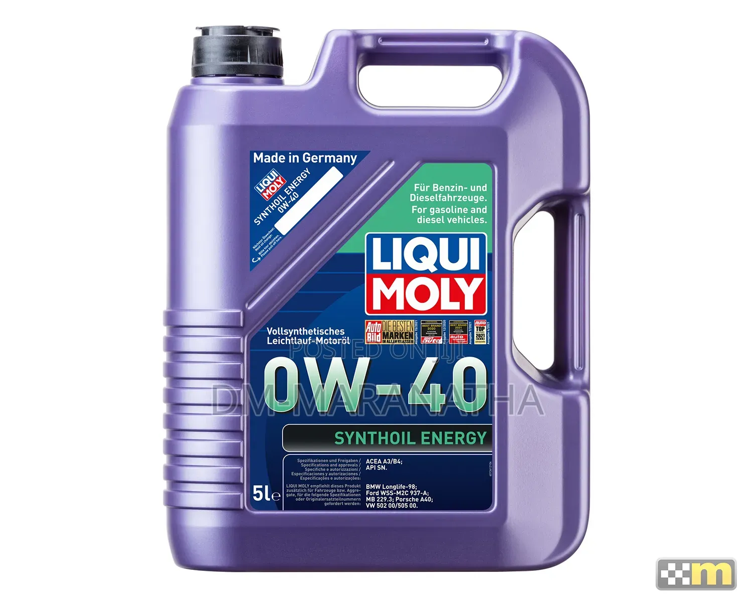 Ow-40 Full Synthetic Liqui Moly Engine Oil