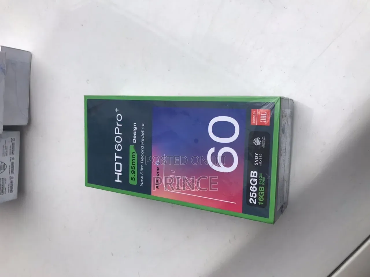 New Infinix Hot 60 Pro+ 256 GB Green