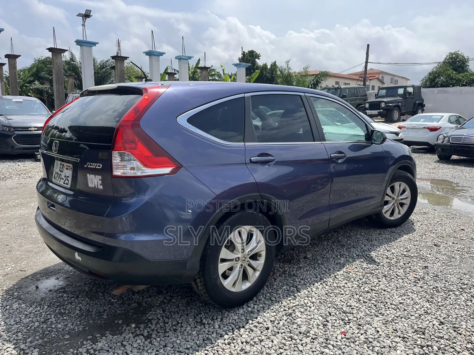 Honda CR-V EX 4dr SUV AWD (2.4L 4cyl 5A) 2014 Blue