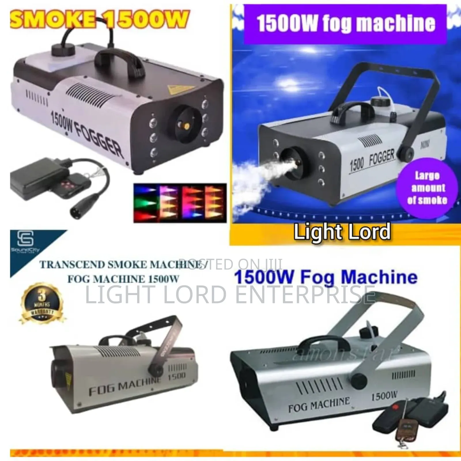 1500watts Fog Machine