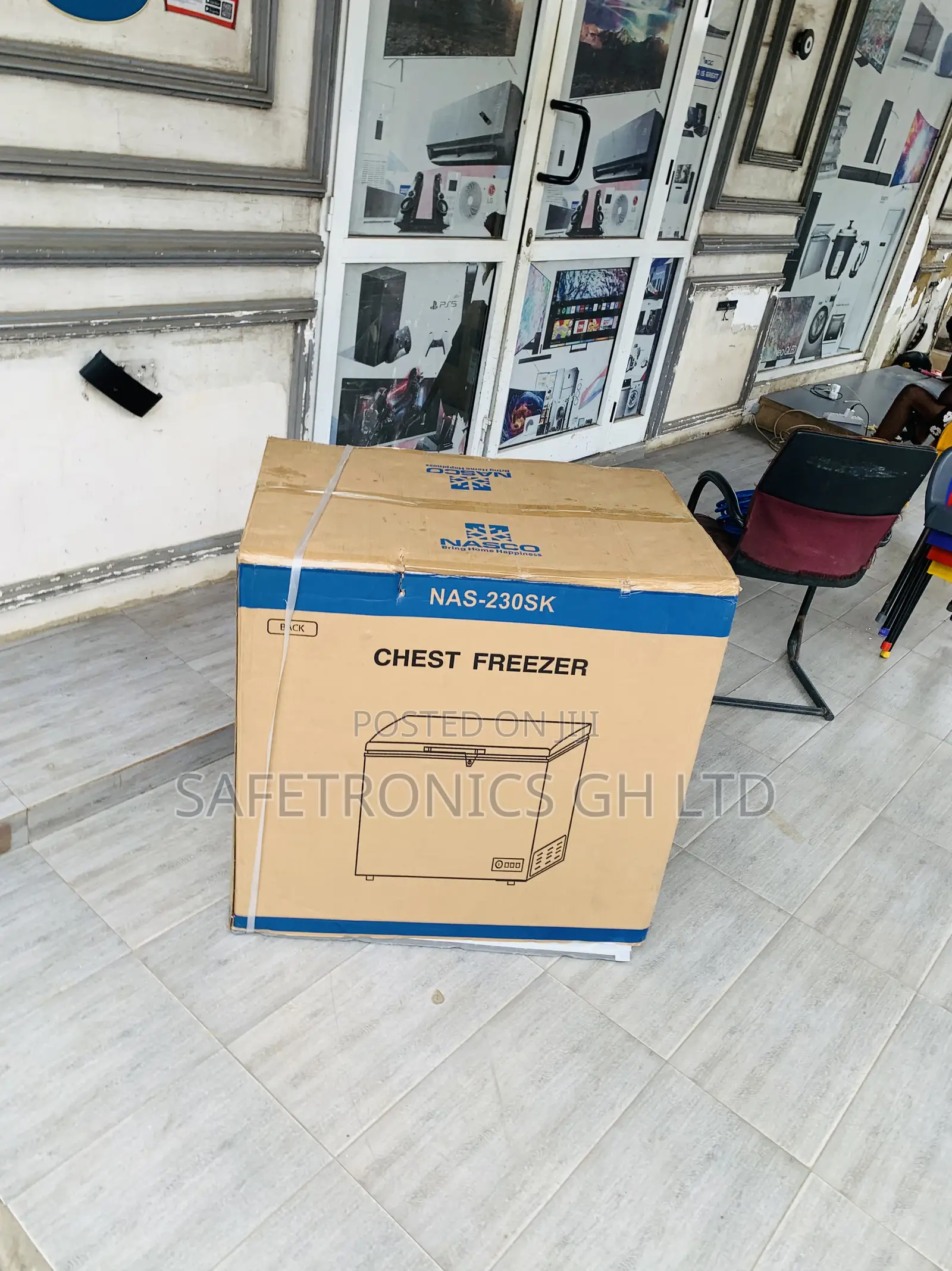 Kindly Check Nasco 198ltrs Chest Freezer Nas-230sk