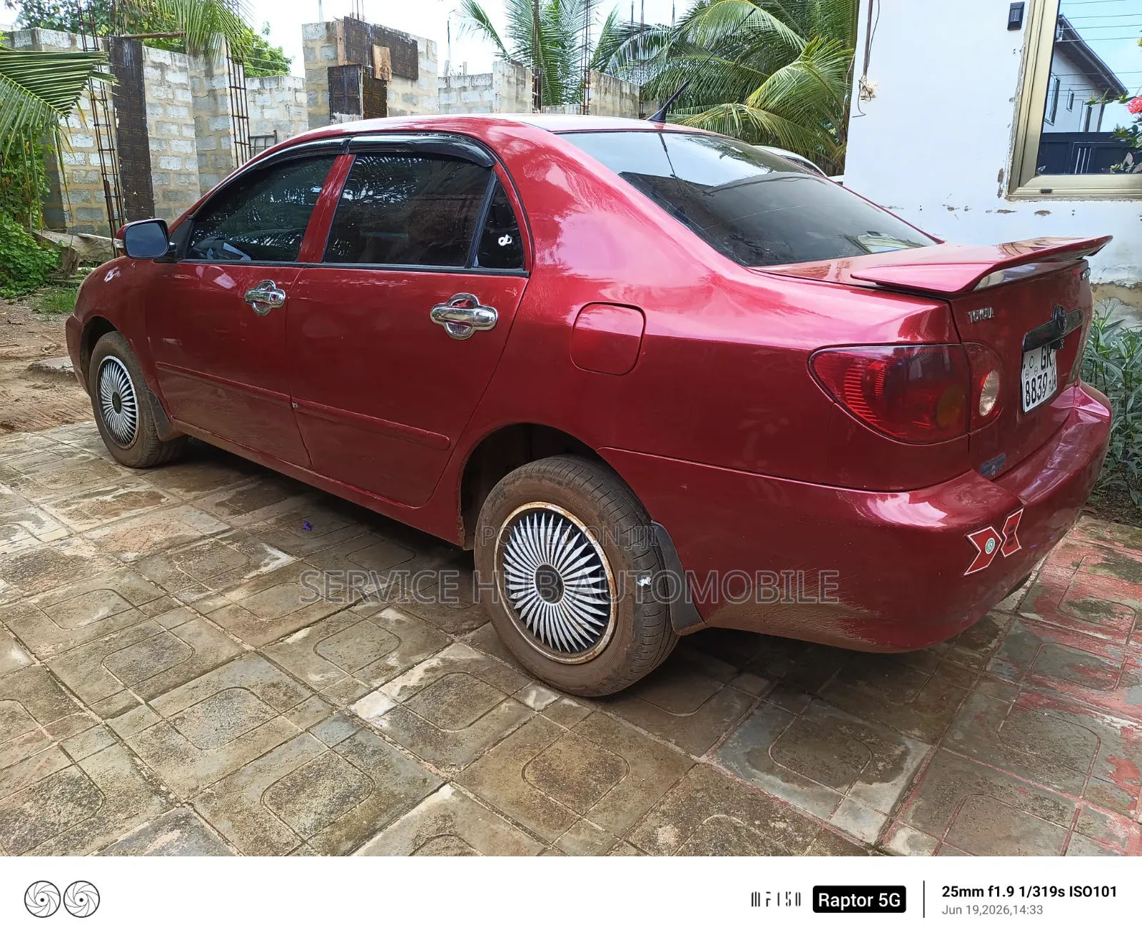 Toyota Corolla 2007 Red