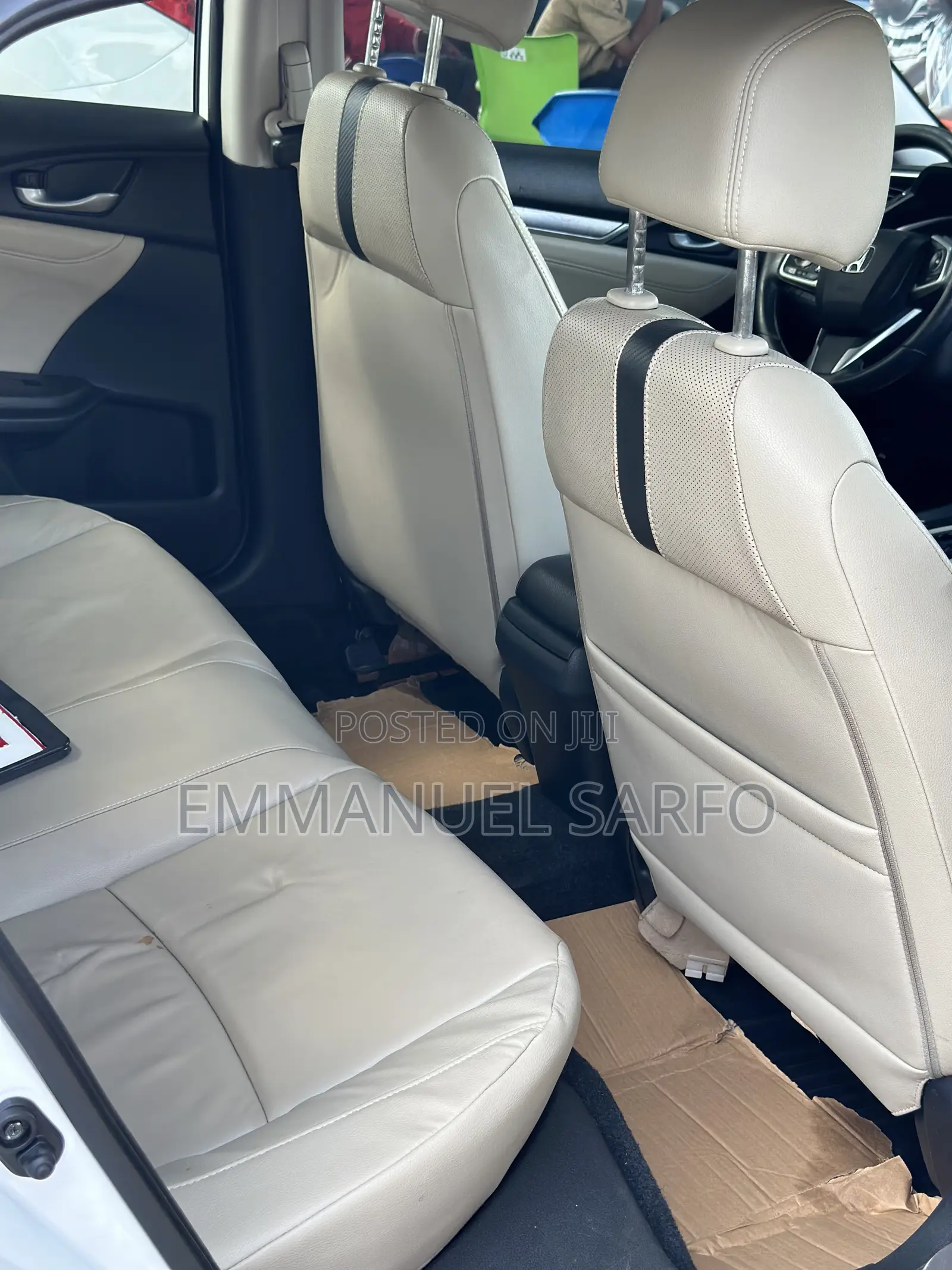 Honda Civic EX-L 4dr Sedan (1.5L 4cyl) 2017 White