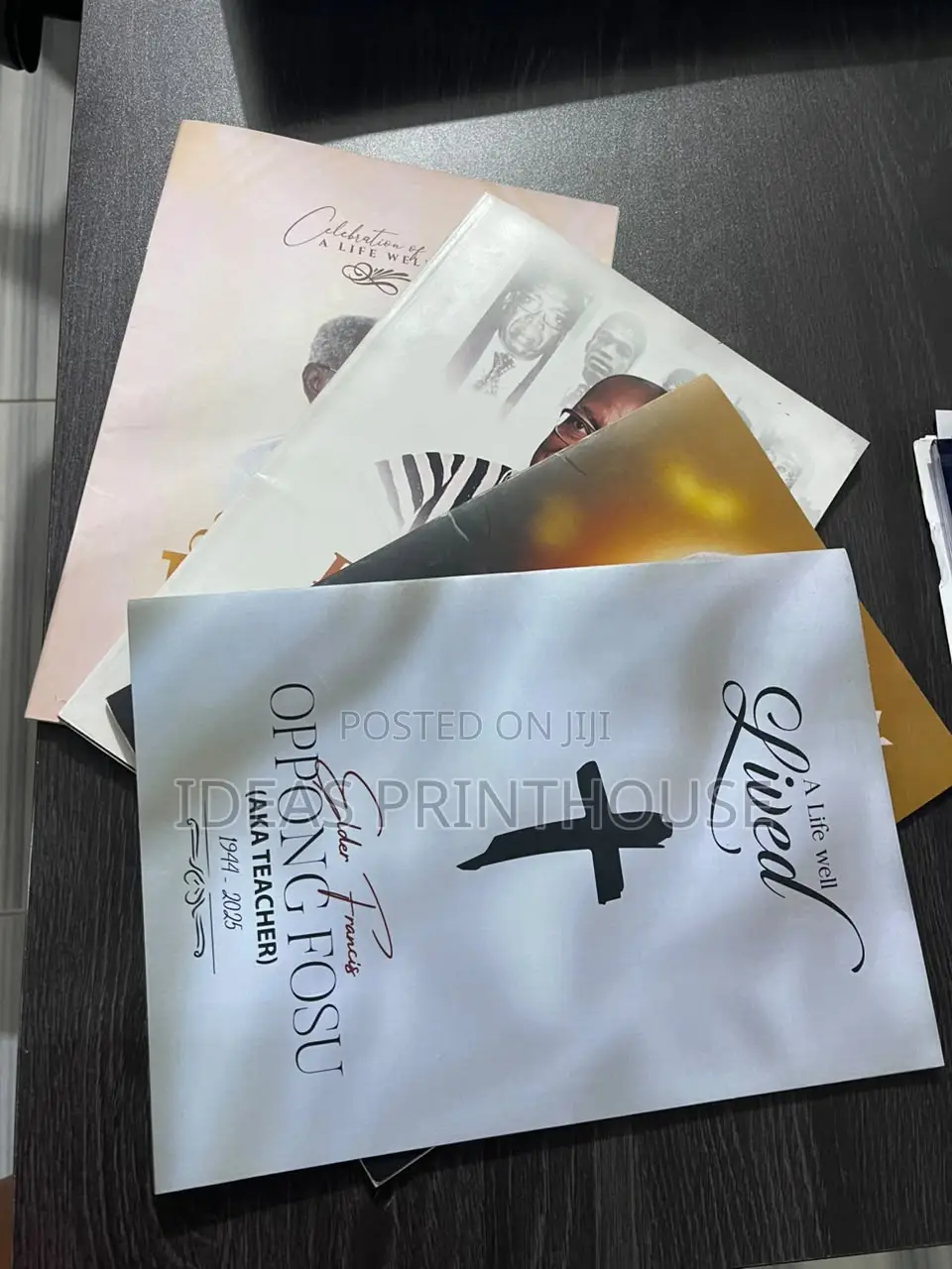 Funeral Program Brochures | Obituary Tribute Booklet Printing