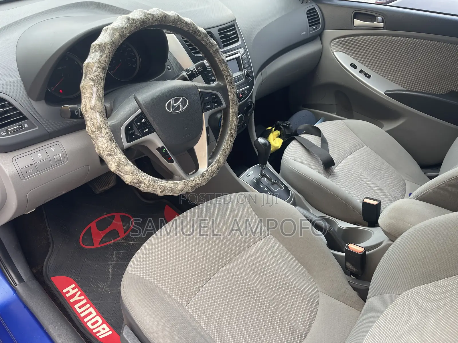 Hyundai Accent GLS 4dr Sedan (1.6L 4cyl 6A) 2014 Blue