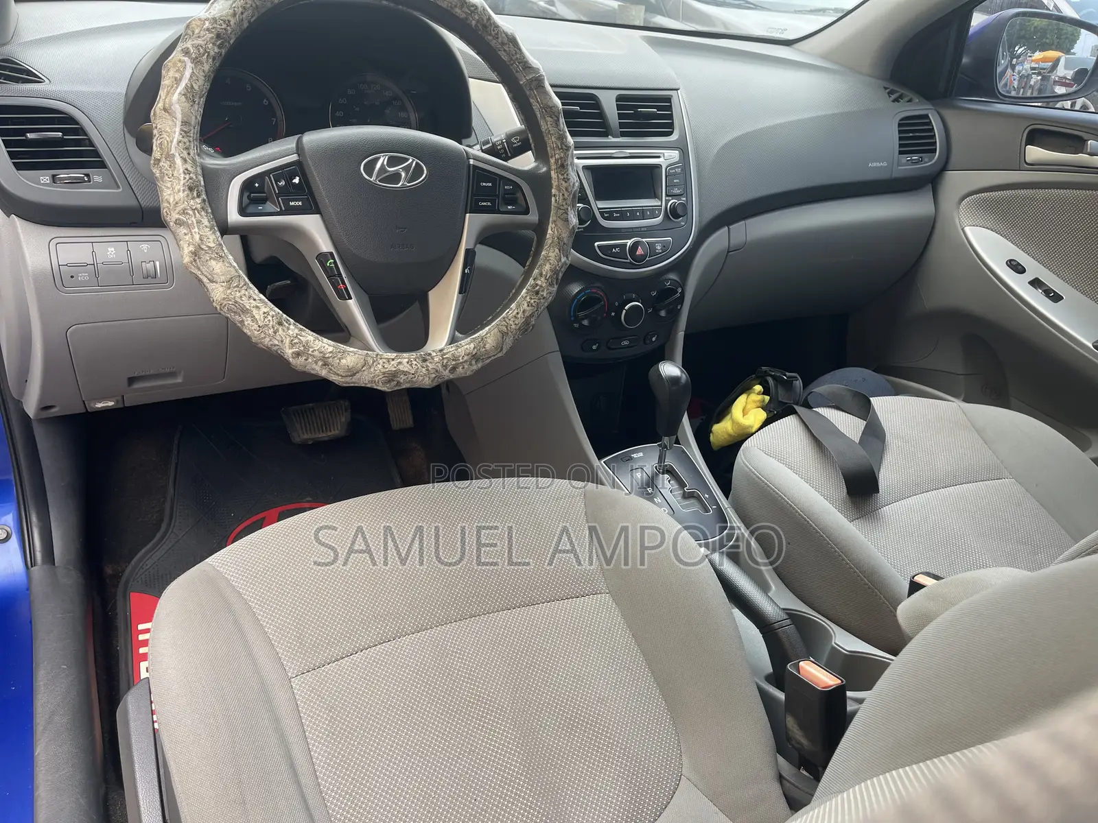 Hyundai Accent GLS 4dr Sedan (1.6L 4cyl 6A) 2014 Blue