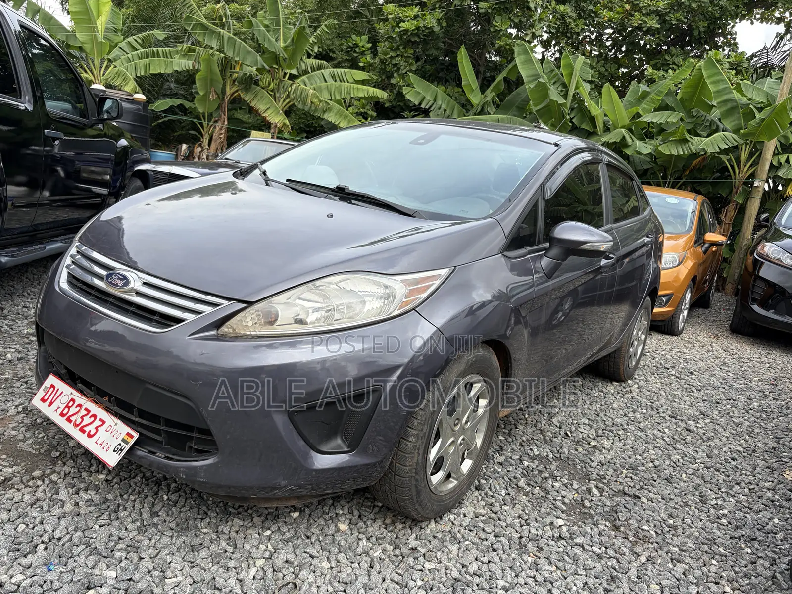 Ford Fiesta S Sedan 2013 Gray