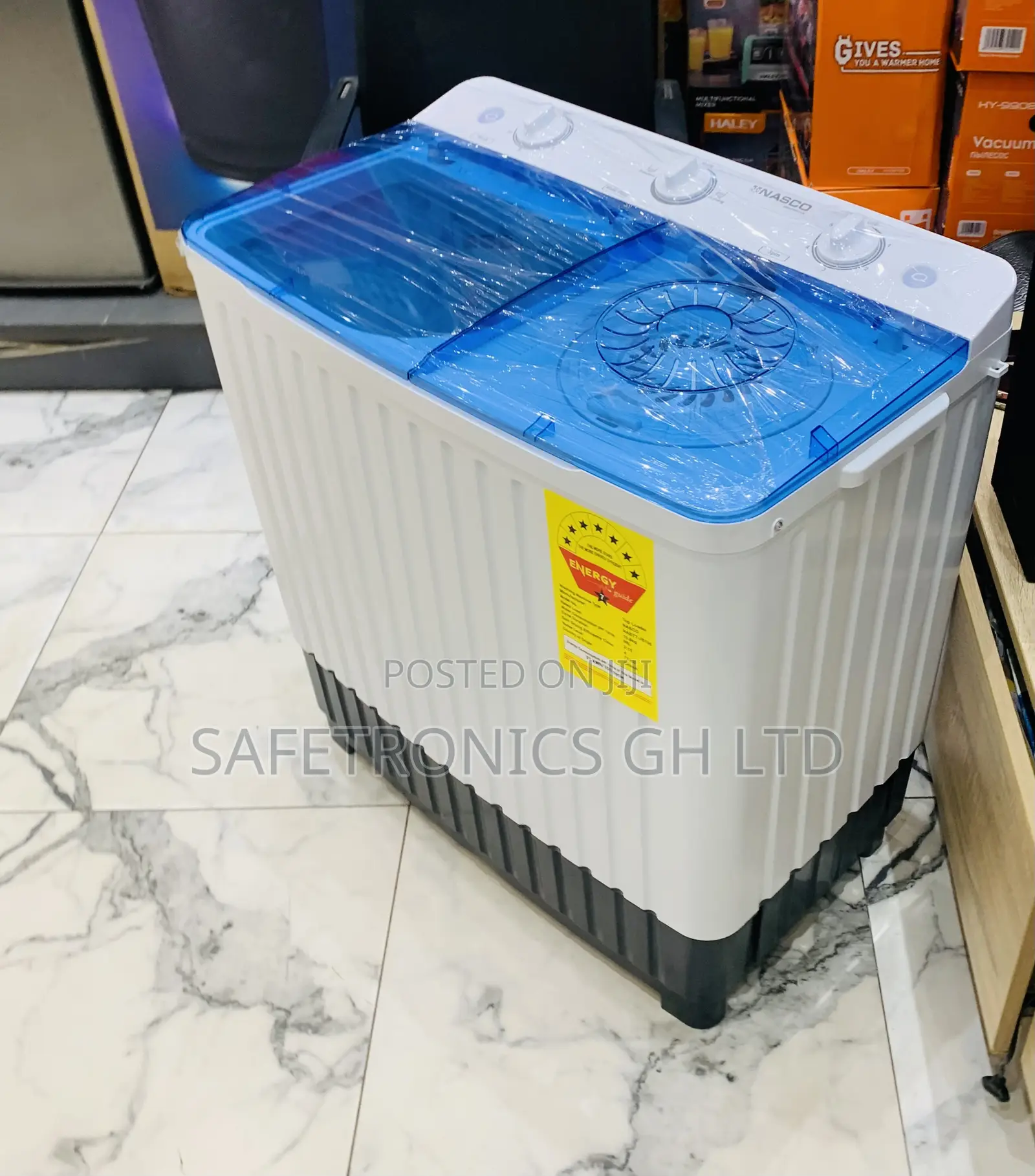 Just Shop Nasco 11kg Twin Tub Washing Machine (Mta11-Twi)