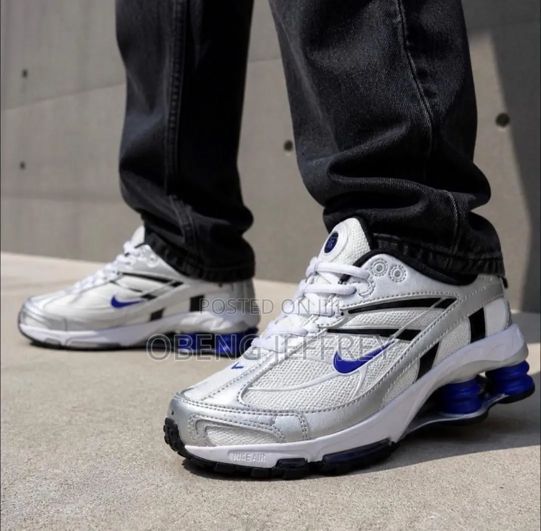 Original Nike Shox Ride 2 White/Blue