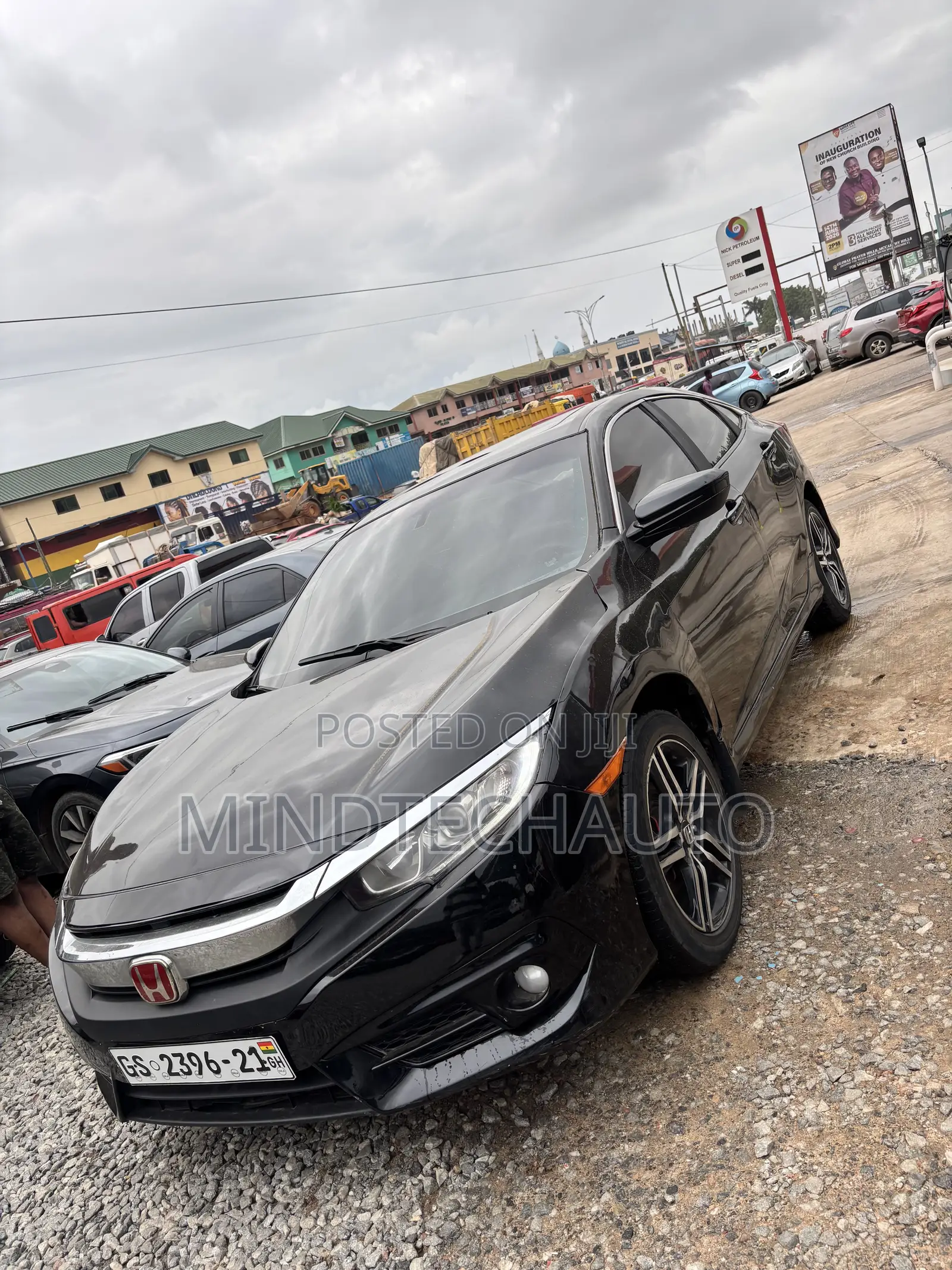 Honda Civic Touring 4dr Sedan (1.5L 4cyl) 2016 Black