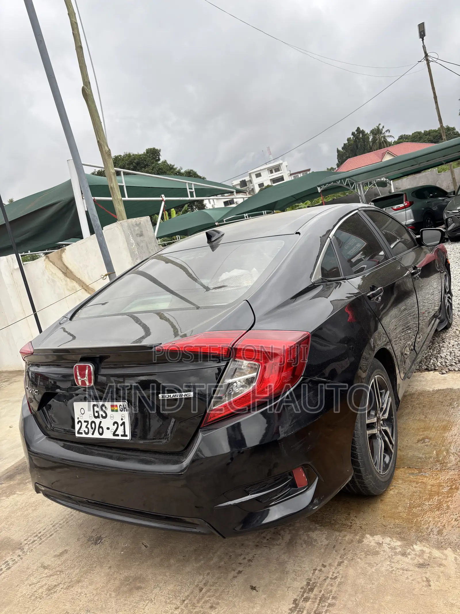 Honda Civic Touring 4dr Sedan (1.5L 4cyl) 2016 Black