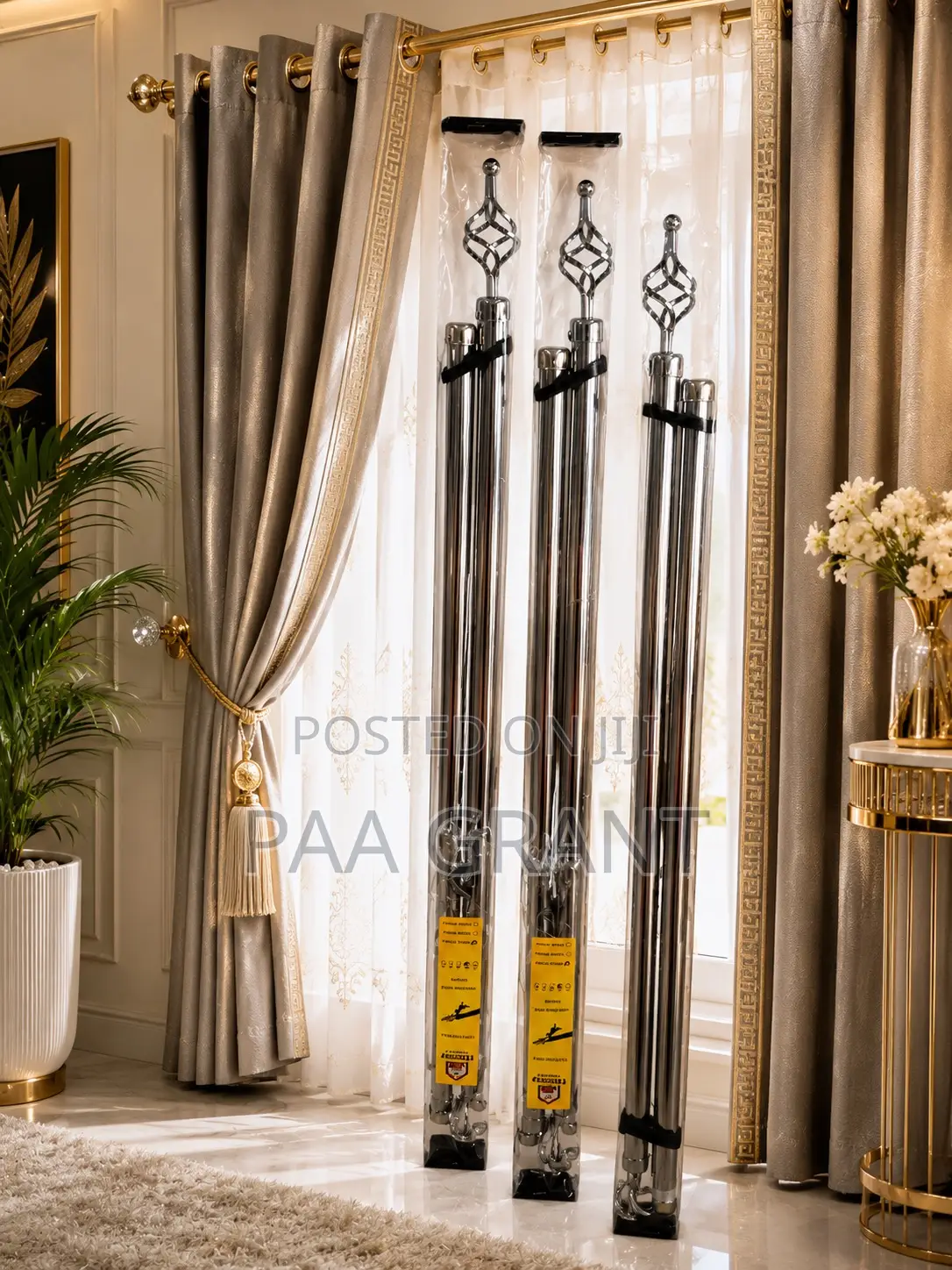 The Rod That Never Backs Down (Extendable Double Curtains Rids