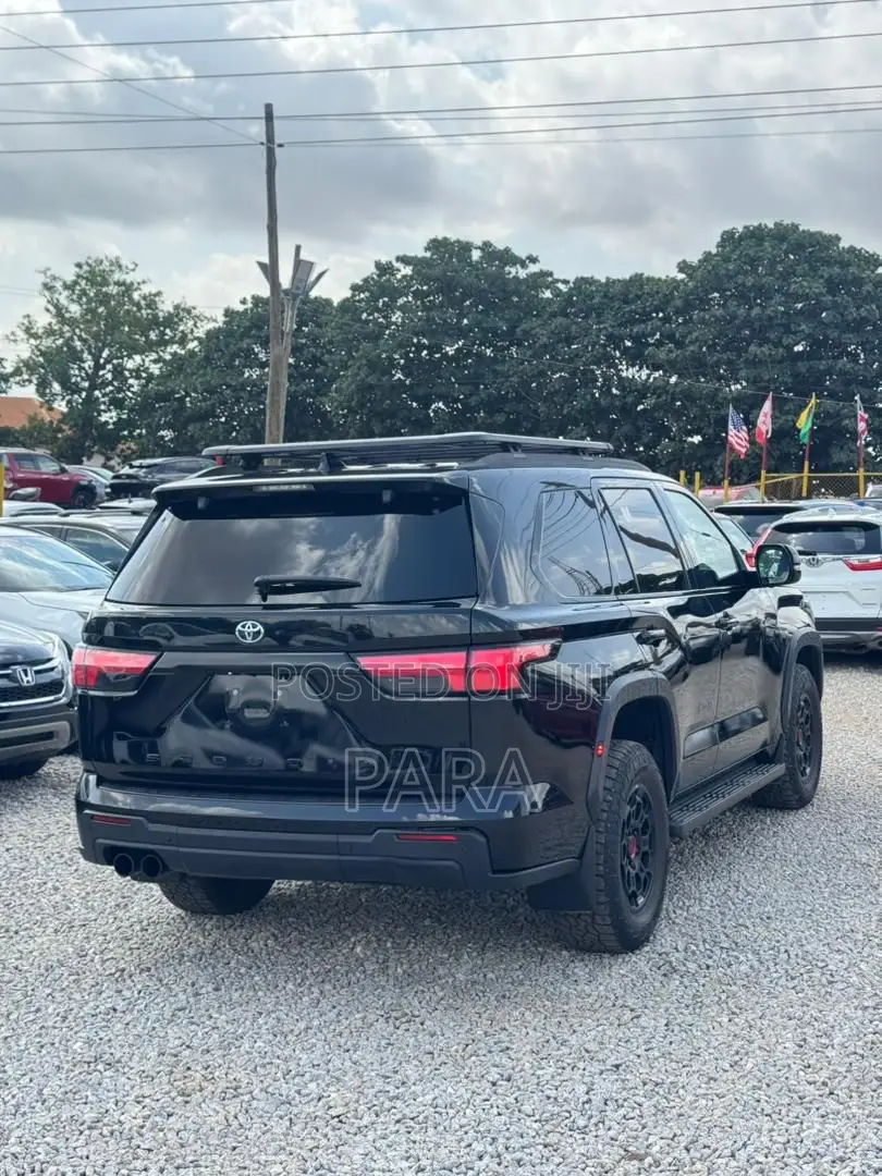 Toyota Sequoia TRD Pro 4WD 2024 Black