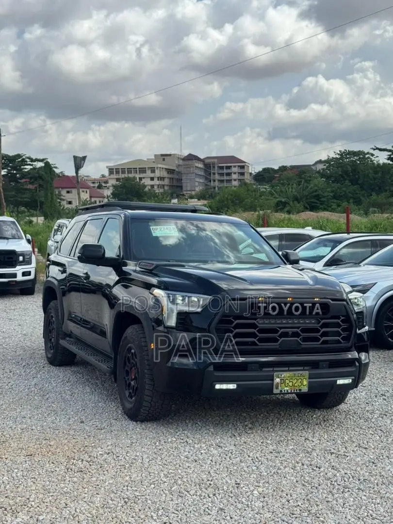 Toyota Sequoia TRD Pro 4WD 2024 Black