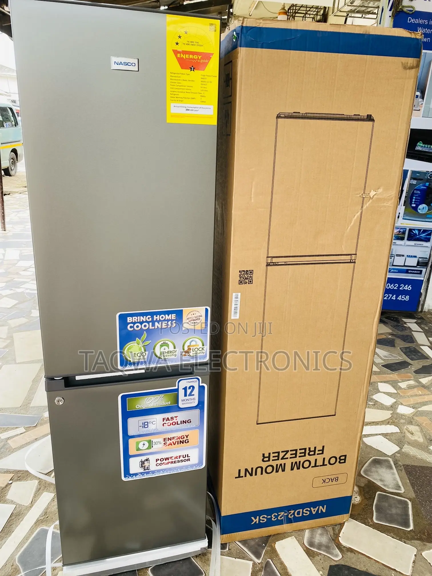 Unique Nasco 170l Refrigerator