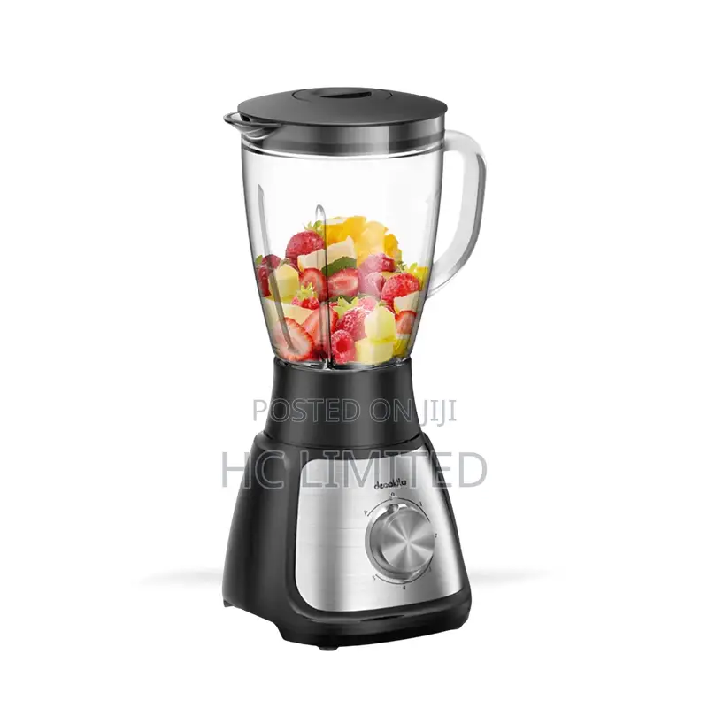 Decakila Stand Blender - 1.5l - 650w - 2 Speed - Glass - Kejb045b