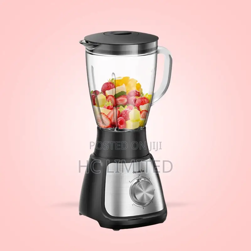 Decakila Stand Blender - 1.5l - 650w - 2 Speed - Glass - Kejb045b