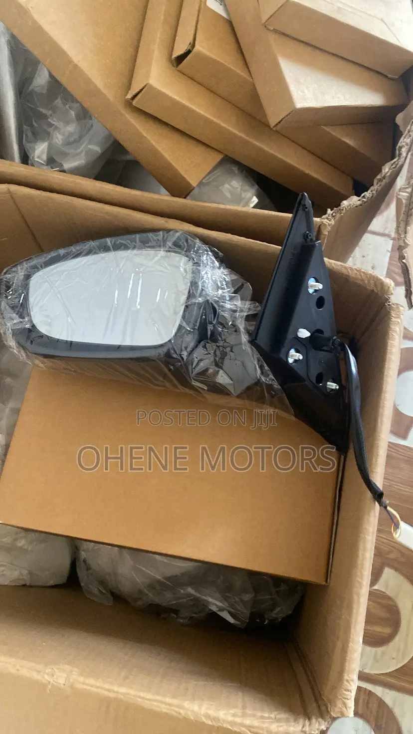 Honda Accord 2018 Side Mirror Black Left Side 1 Piece