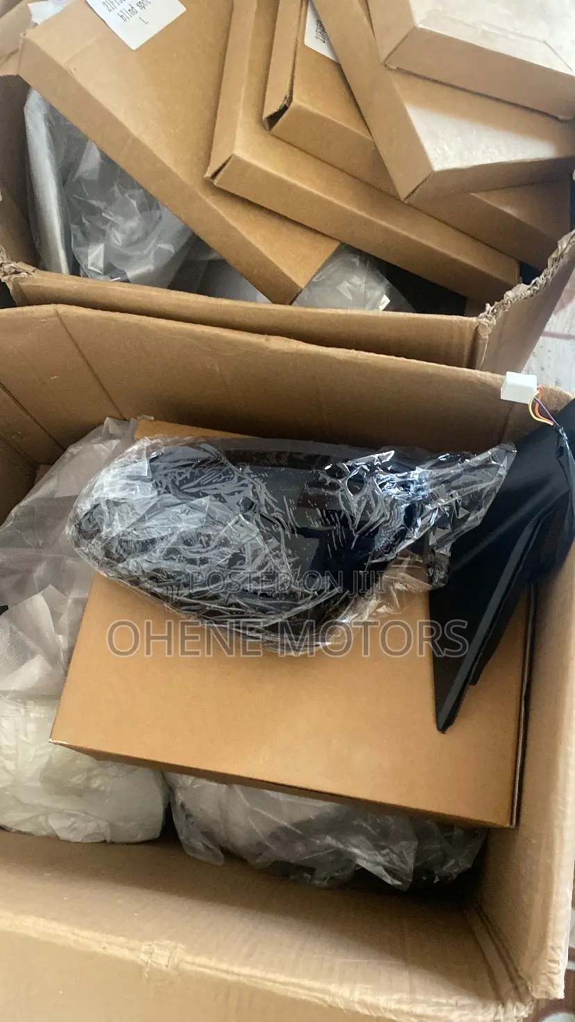 Honda Accord 2018 Side Mirror Black Left Side 1 Piece