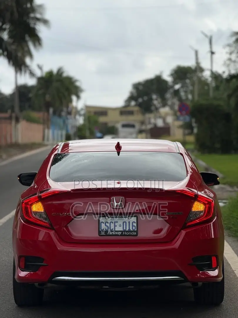 Honda Civic Touring Sedan 2019 Red