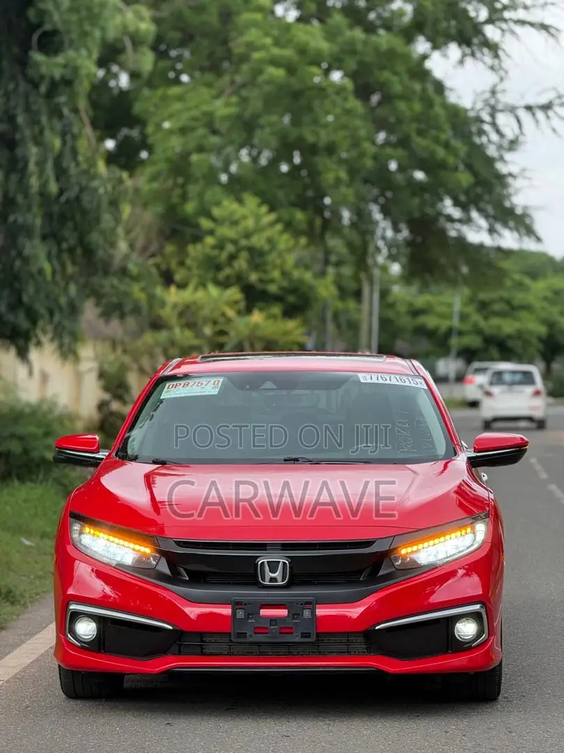 Honda Civic Touring Sedan 2019 Red
