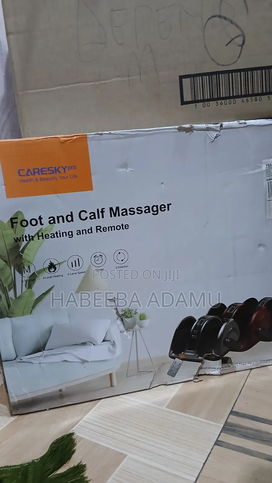 Foot and Calf Massager With Heating and Remote