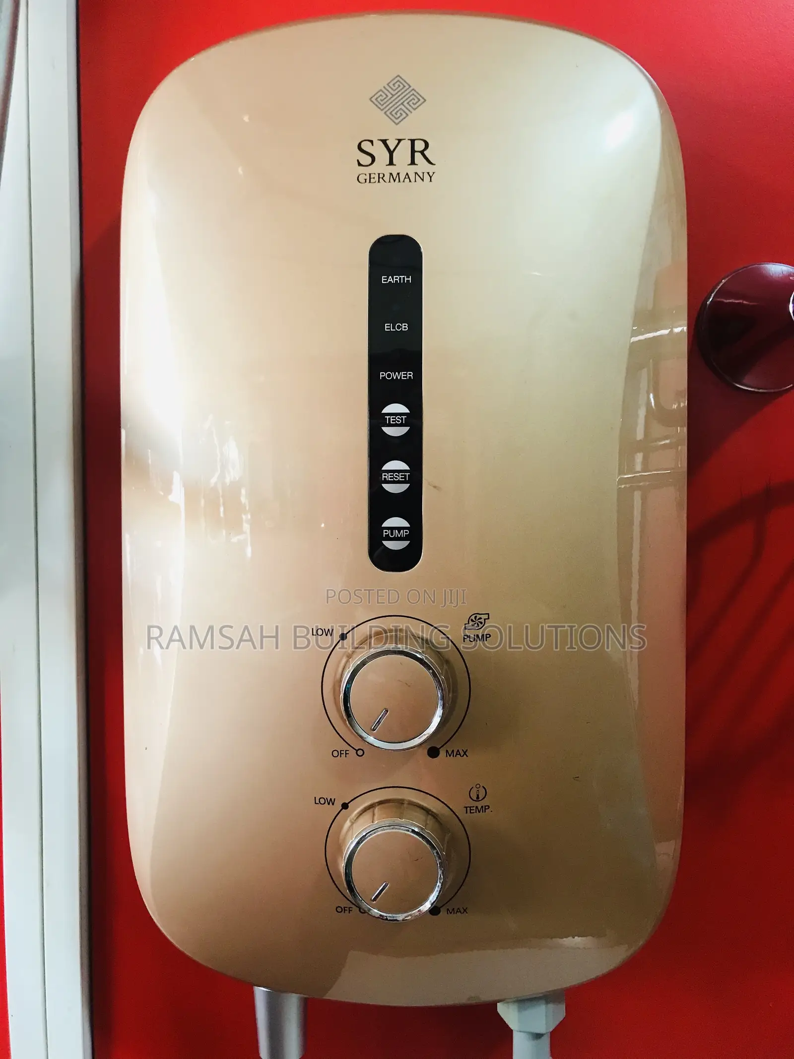 Syr Germany Instant Water Heater – Fast Efficient Hot Water Solution