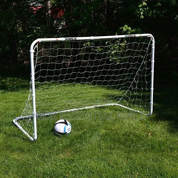 Iiron Metal Football Goal Poles for Kids