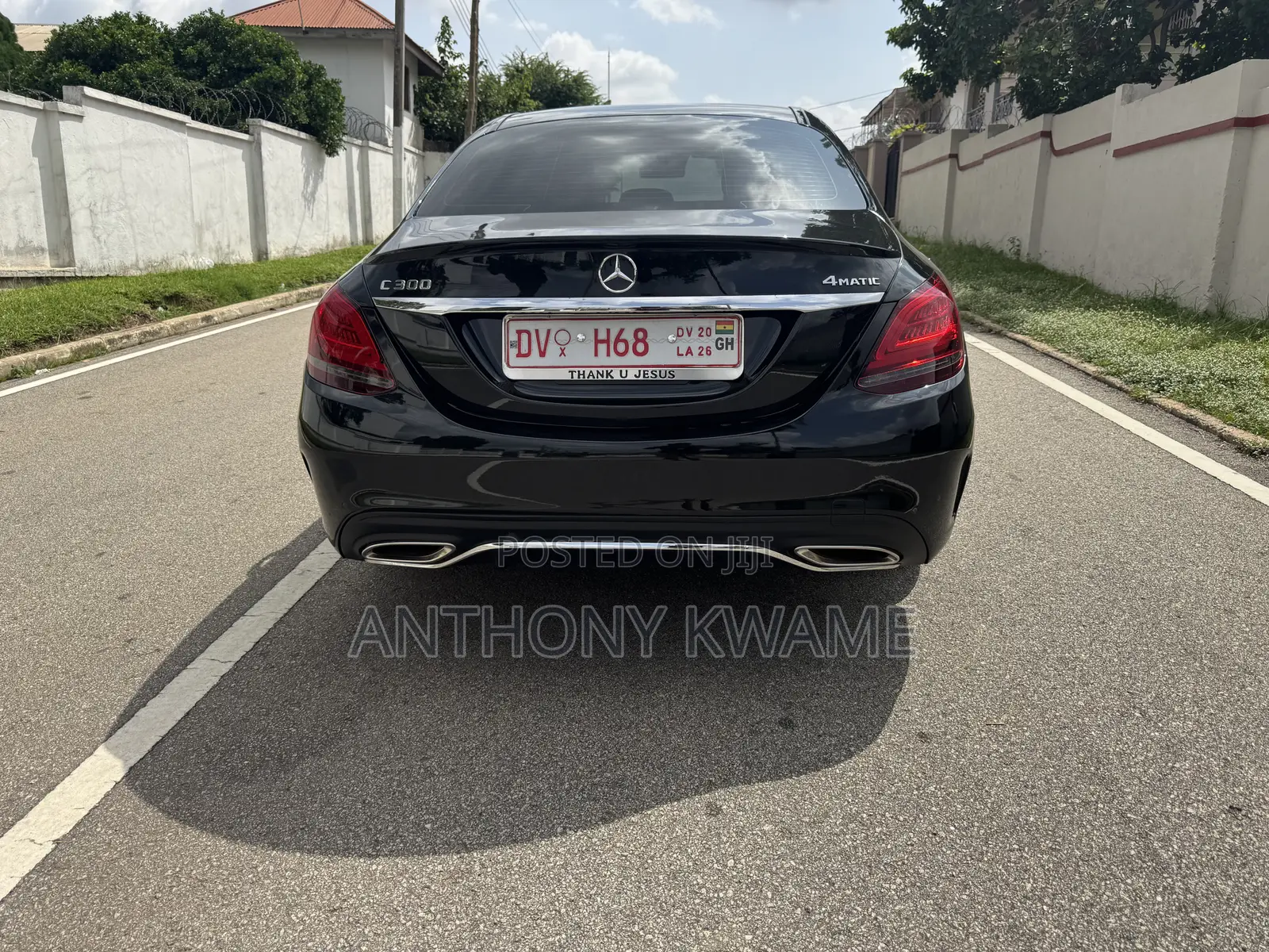 Mercedes-Benz C300 2020 Black