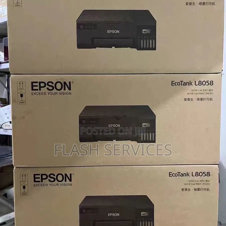 Epson L8058 Wireless 6-color Inkjet Printer