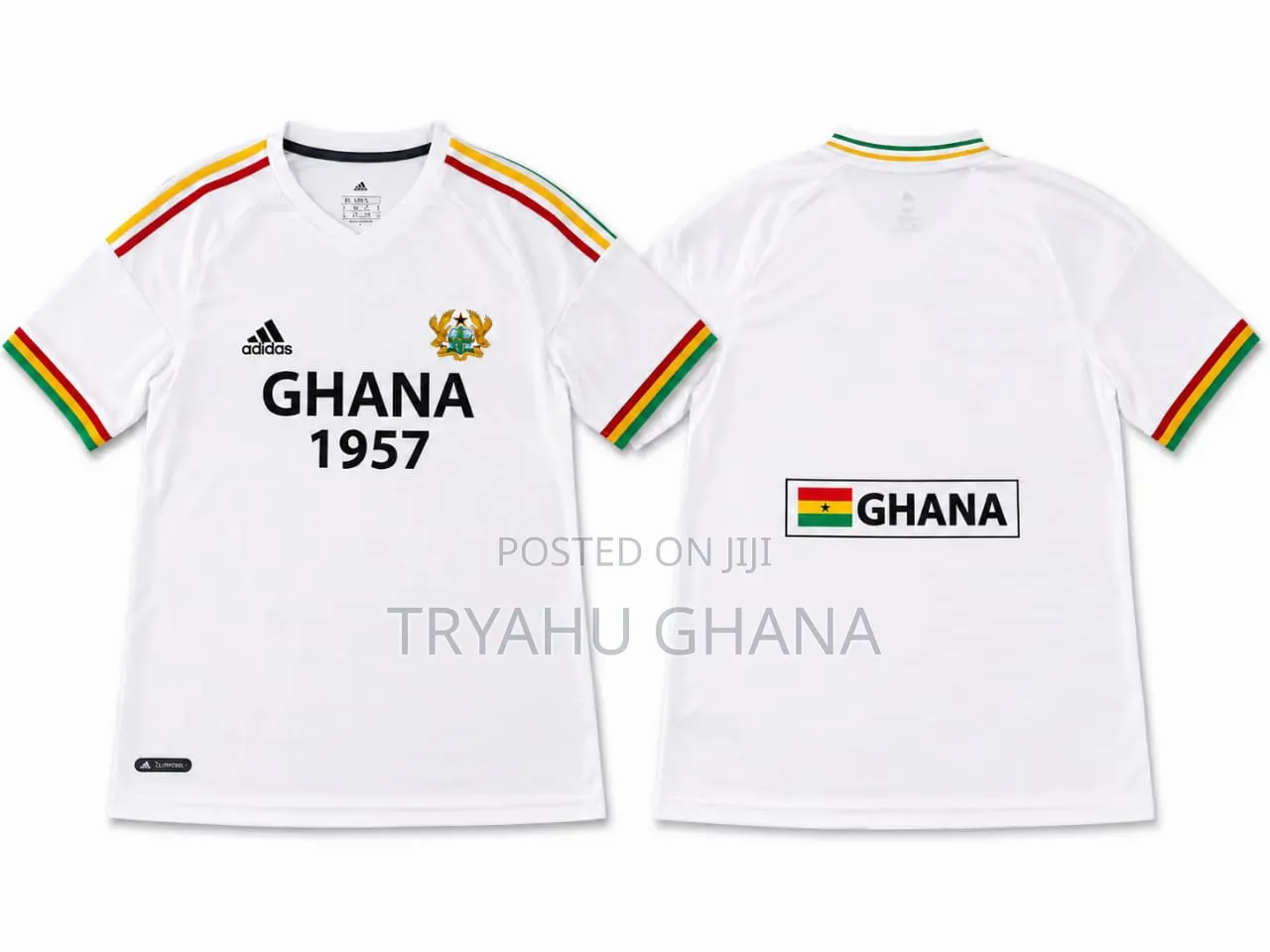 Ghana Black Stars Elite Fan Jersey – Match Day Ready-Tryahu Jersey