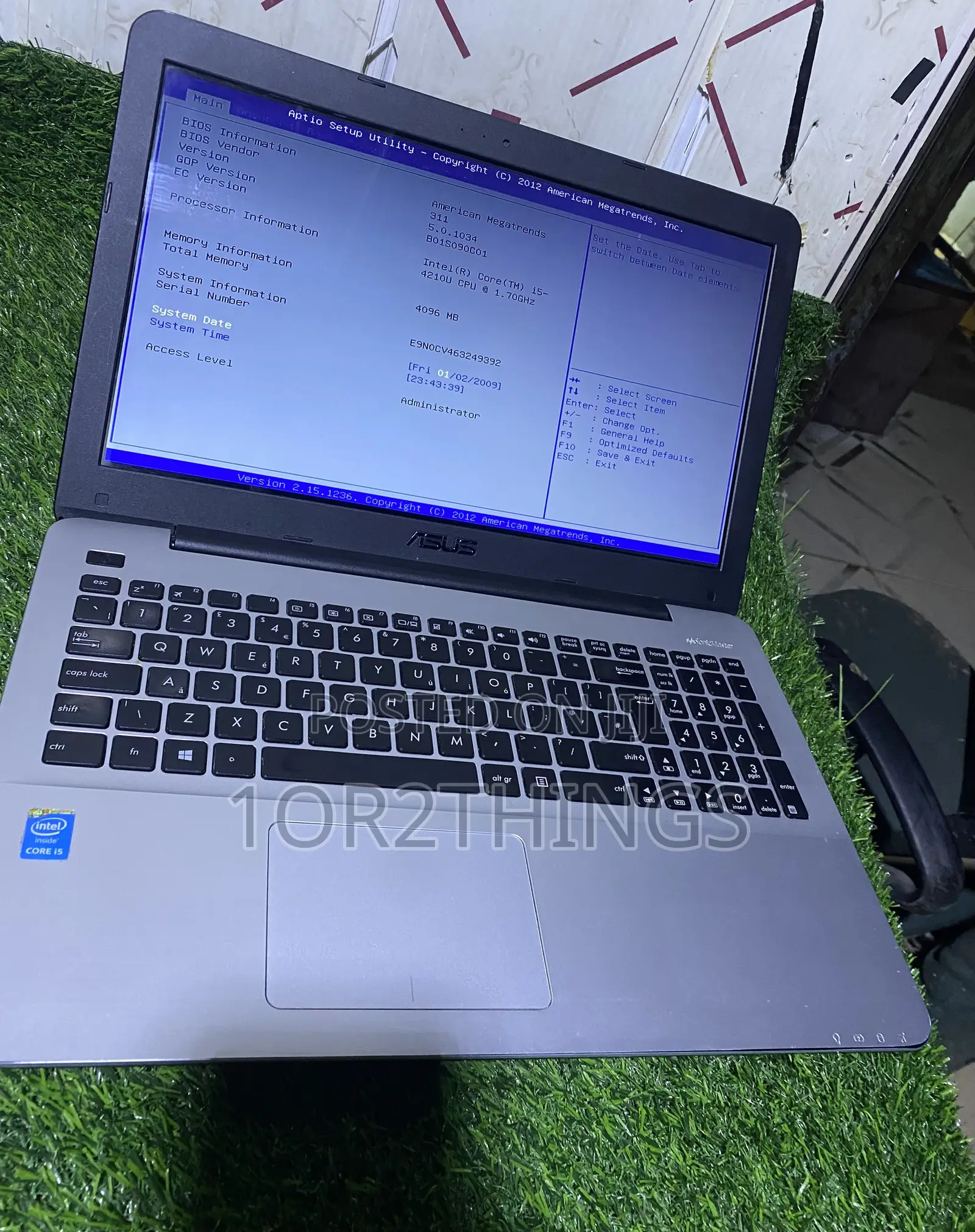 Laptop Asus 8GB Intel Core i5 HDD 500GB