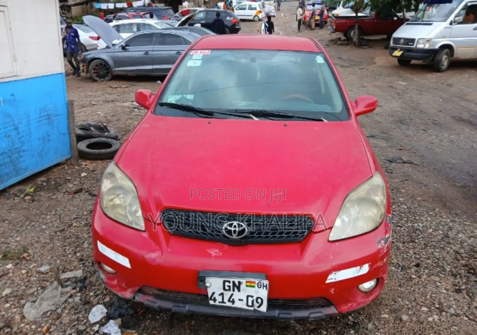 Toyota Matrix 2008 Red