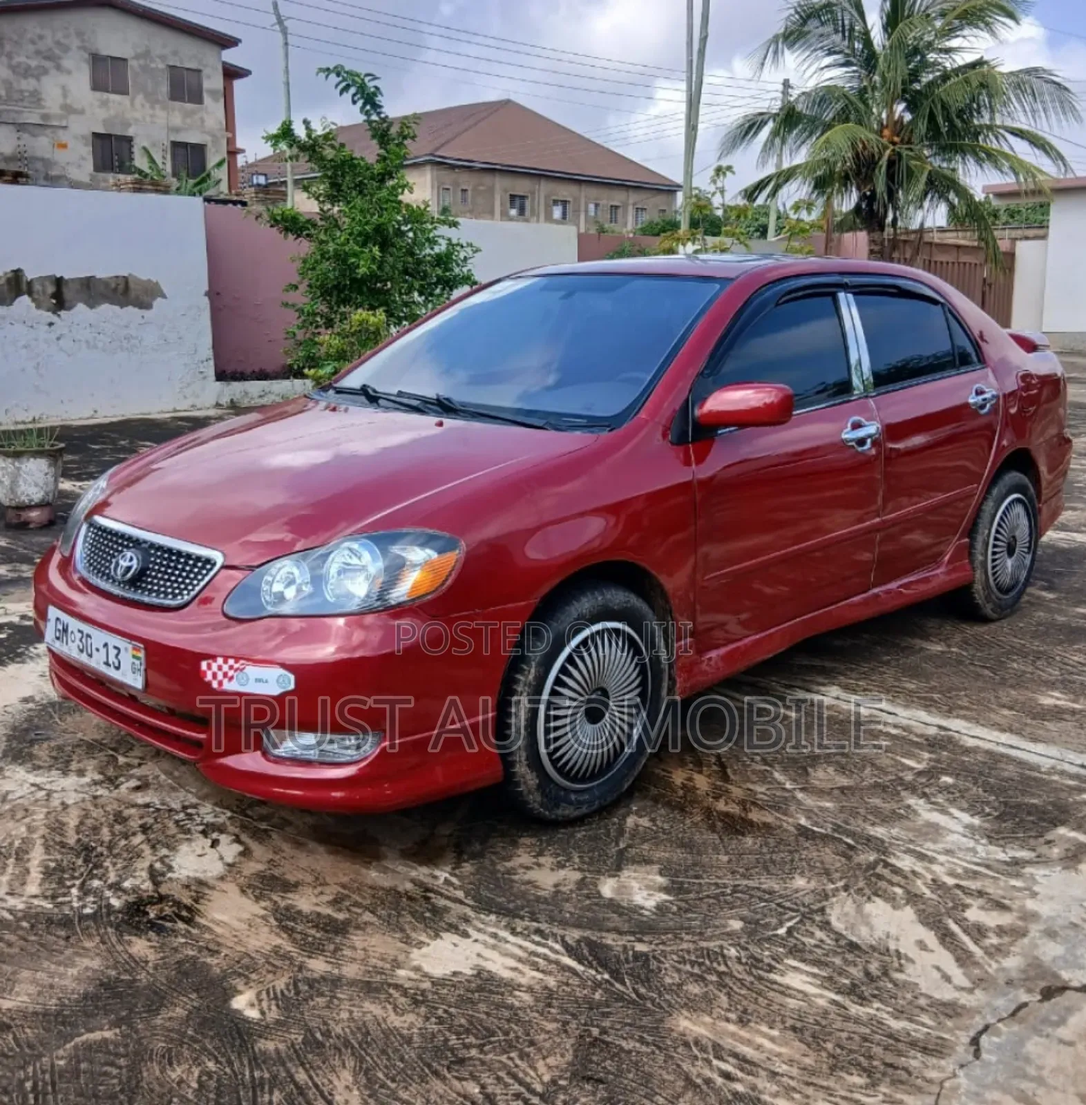 Toyota Corolla S 2007 Red
