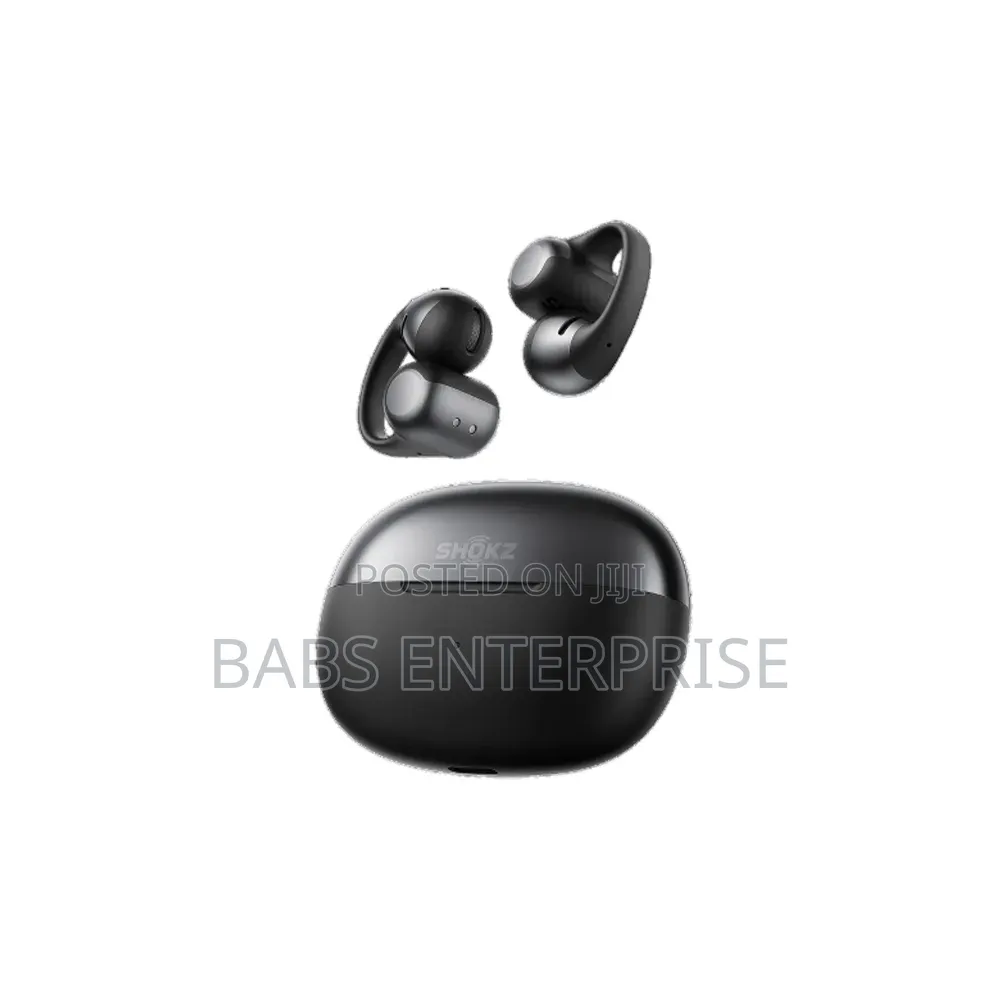 Shokz Opendots One Open-Ear Earbuds – Black