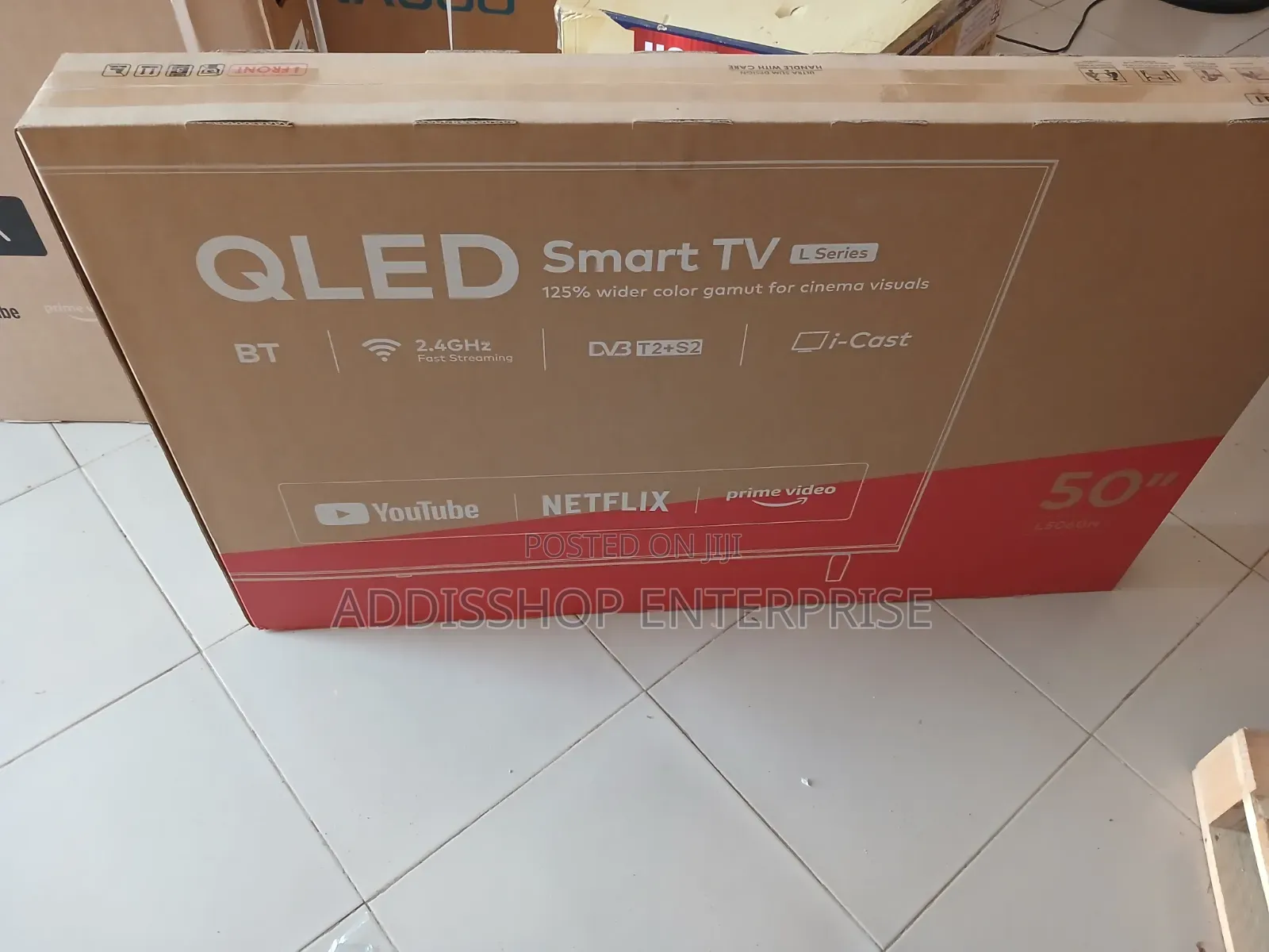Itel 50" Smart Android Qled