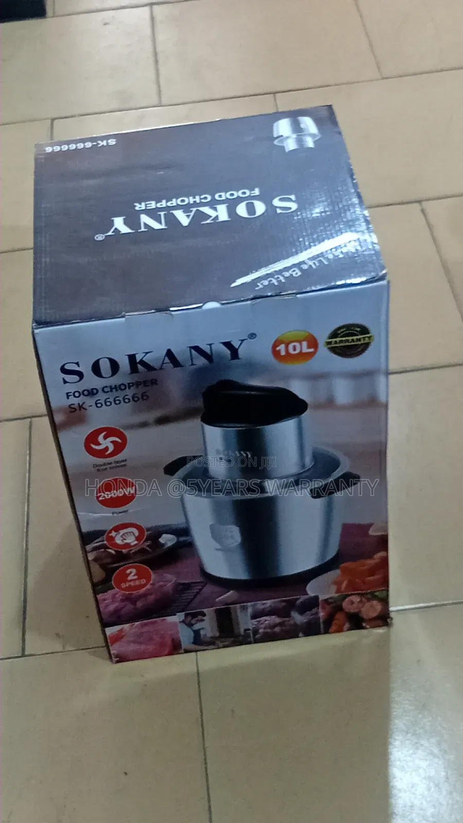 Make Perfect Fufu With the Heavy-Duty Sokany Food Chopper