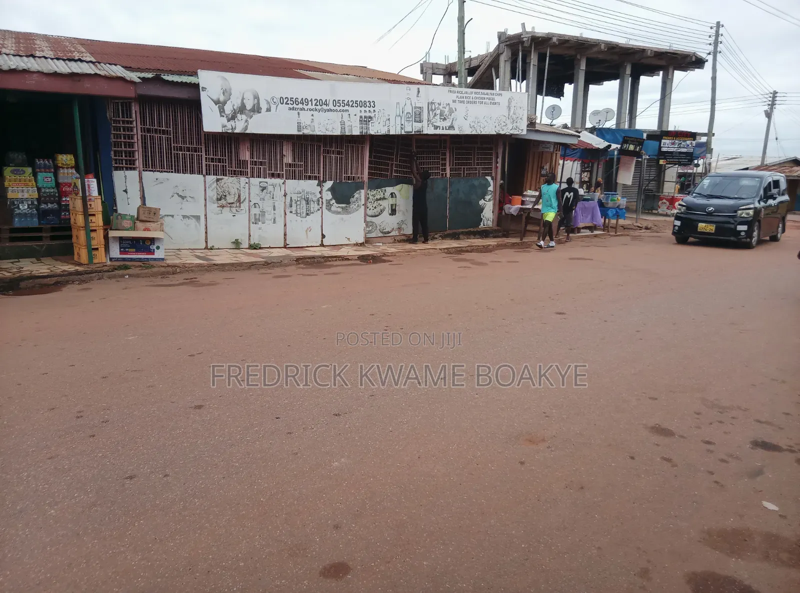 2 Stores for Rent at Agric Kromoase