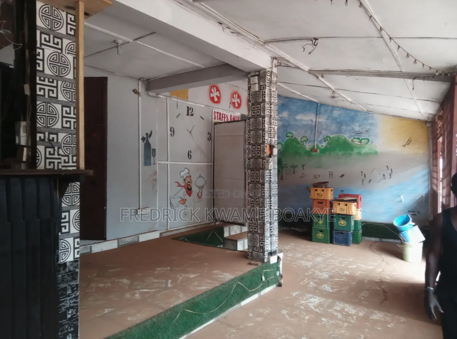 2 Stores for Rent at Agric Kromoase