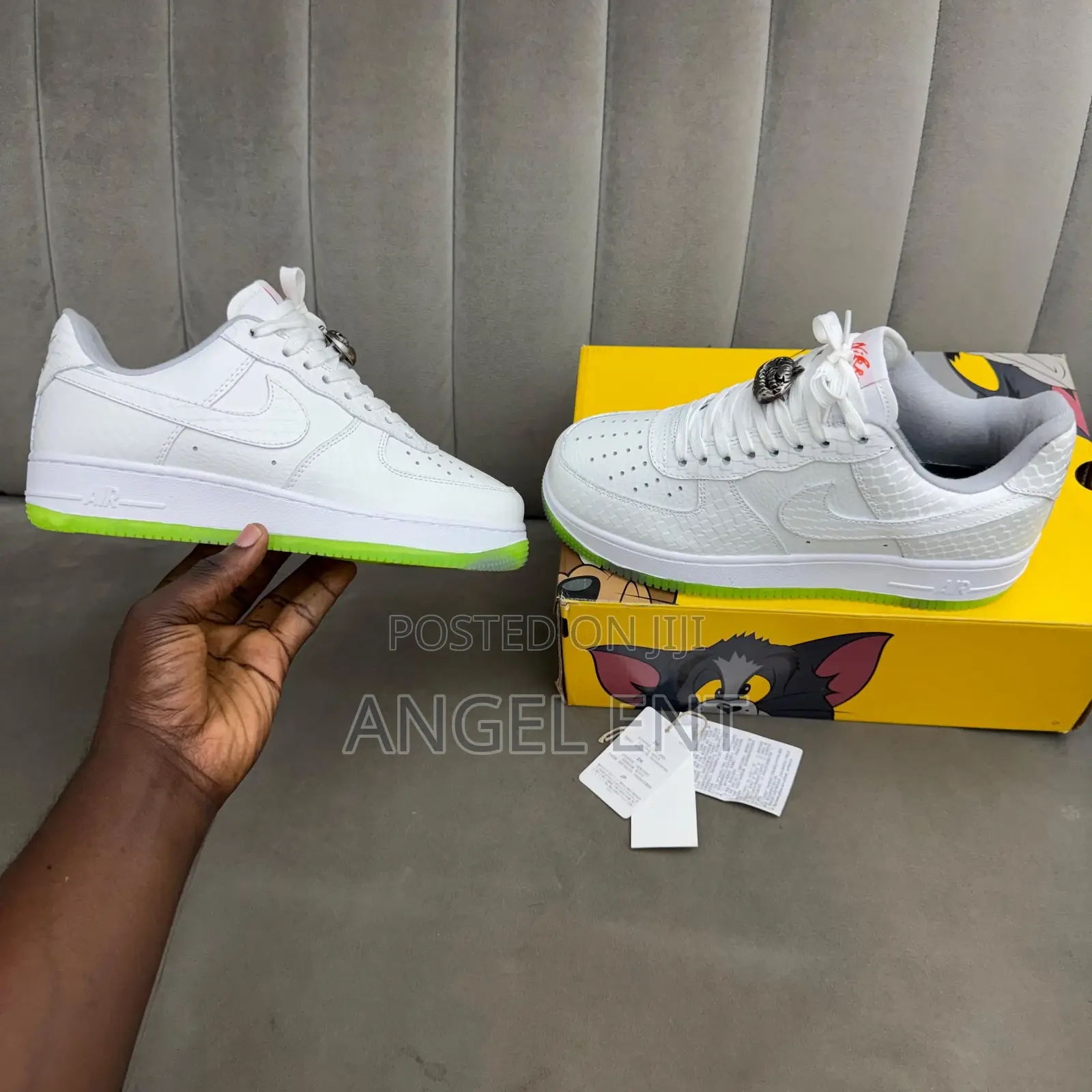 Nike Air Force 1 Low (Textured) Sneakers in Box (Loc: Adum Kumasi)
