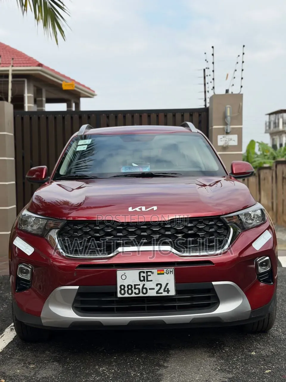 Kia Sonet 2024 Red